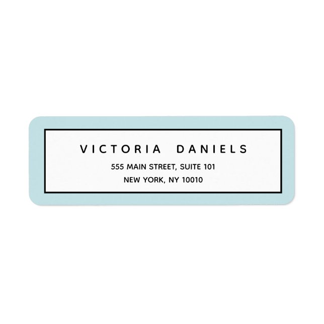 Frauenlogo | Blau | Minimal beruflich (Vorne)