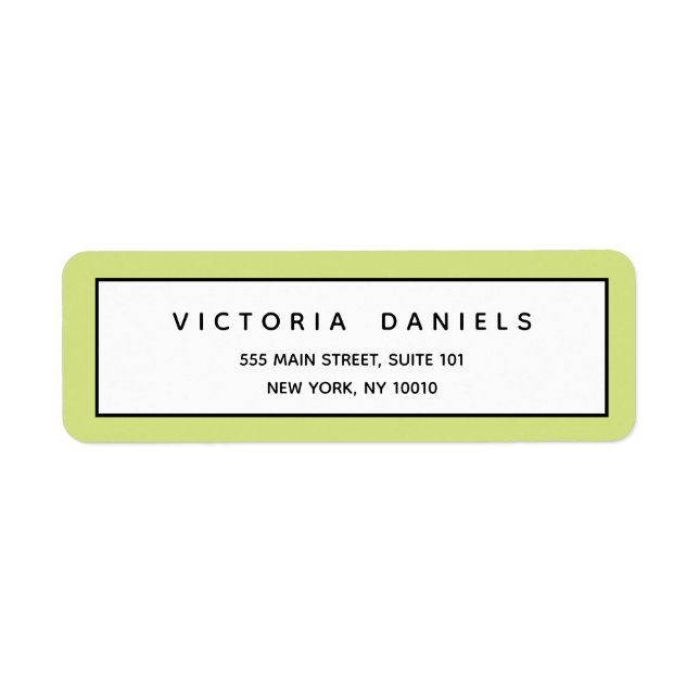 Frauenlogo | Grün | Minimal beruflich (Vorne)