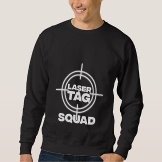 Frauenlustige Laser-Tag für Jungs Mädchen Coole Sq Sweatshirt