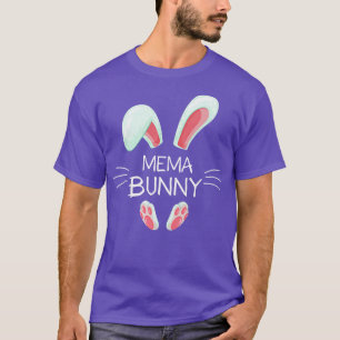 Frauenlustige Ostertage Kostüme Matching Niedlich T-Shirt