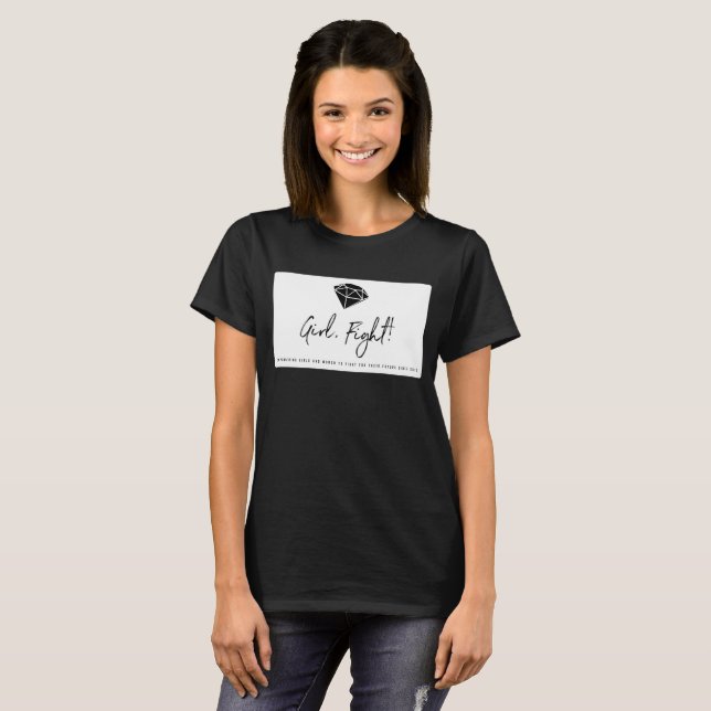 Frauenmädchen, Kampf! Shirt (Vorne ganz)