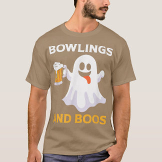 Frauenmänner Beängstigende, verdroschene Halloween T-Shirt
