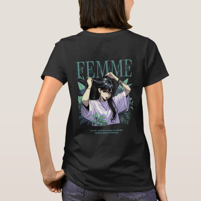 Frauenmode T-Shirt (Rückseite)
