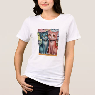 Frauenmode-T - Shirt - Chic, Komfortabel und V