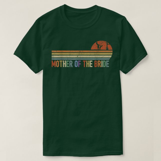 Frauenmutter der Mama Hochzeit T-Shirt (Design vorne)