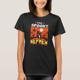 Frauennacht Beängstigende schöne Halloween Spuk Bu T-Shirt
