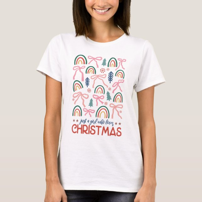 Frauennacht Weihnachten Weihnachten Shirt, Weihnac T-Shirt (Vorderseite)