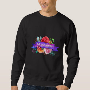 Frauennebel für Großmutter mit Wasser Sweatshirt