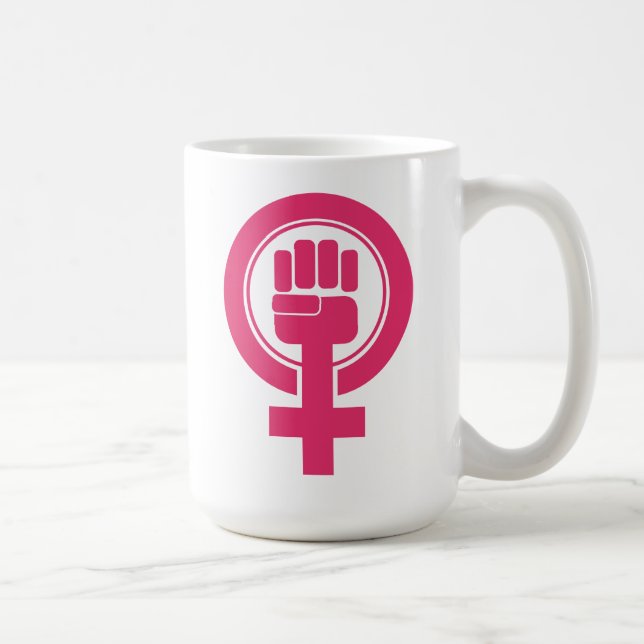 Frauennester-Resist-Symbol Kaffeetasse (Rechts)