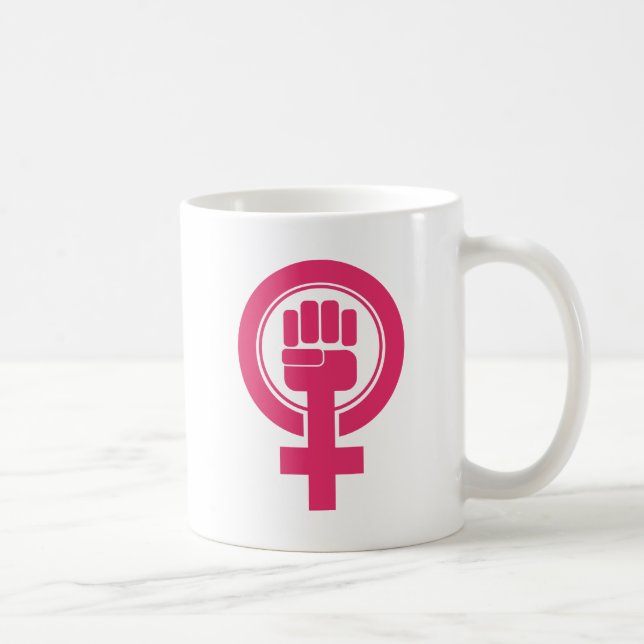 Frauennester-Resist-Symbol Kaffeetasse (Rechts)