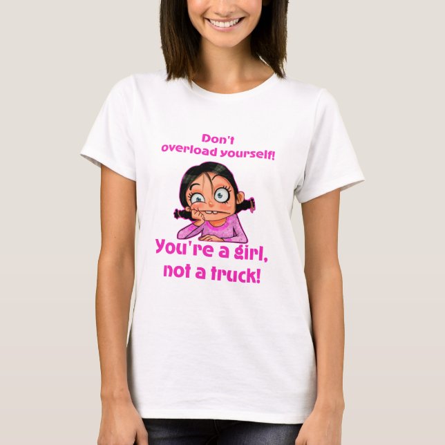 Frauenoberseite T-Shirt (Vorderseite)