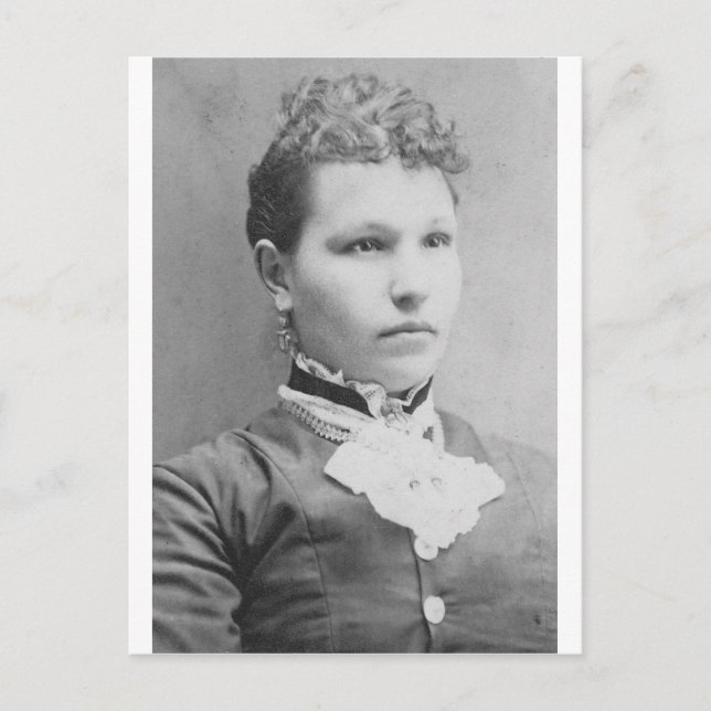 Frauenportrait der 1900er Jahre Postkarte (Vorderseite)