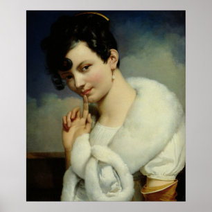 Frauenportrait Poster