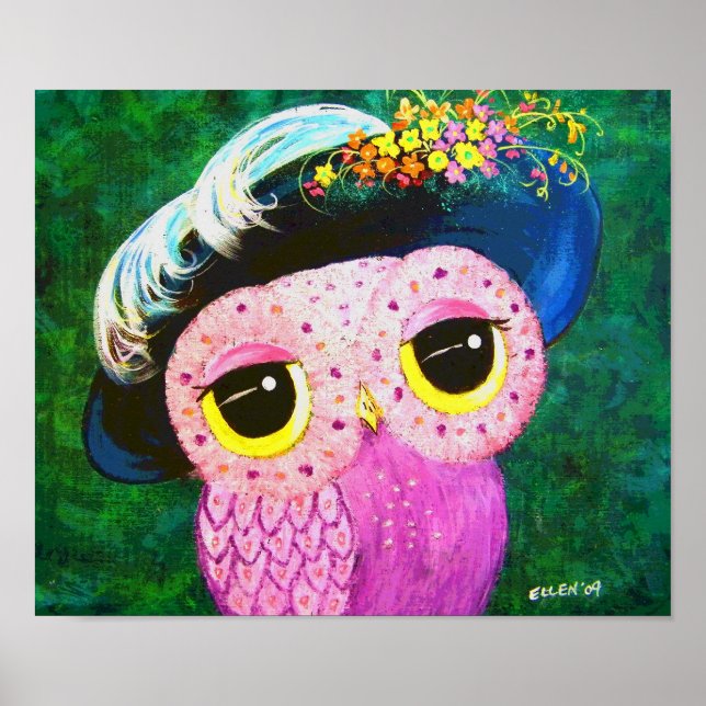 Frauenportrait Poster (Vorne)