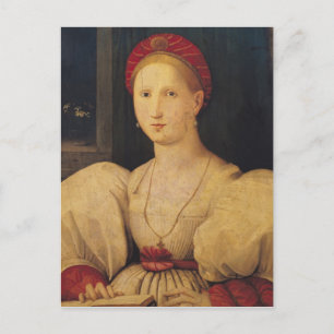 Frauenportrait Postkarte