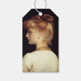 Frauenportrait von hinten (von Frederic Leighton) Geschenkanhänger