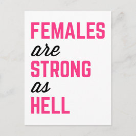 Frauenquote Postkarte