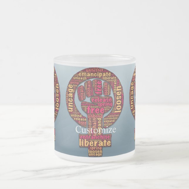 Frauenrechte 2017 erstens mattglastasse (Mittel)