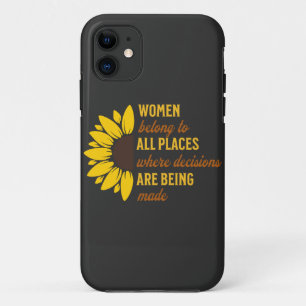 Frauenrechte Feminine Ruth Bader Black Trendy Case-Mate iPhone Hülle