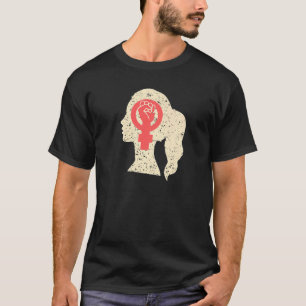 Frauenrechte März Frauenrechtlerin Symbol Equality T-Shirt
