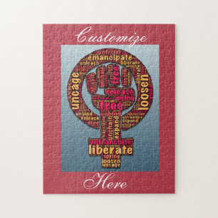 Frauenrechte seit 2017 LGBTQIA Puzzle