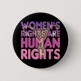 Frauenrechte sind Menschenrechte Button