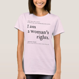 Frauenrechte Wahlkampf Sojourner Wahrheitsfeminism T-Shirt