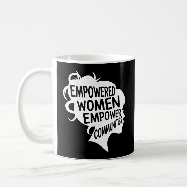Frauenrechtlerinnen und Empower Communities - Voti Kaffeetasse (Links)