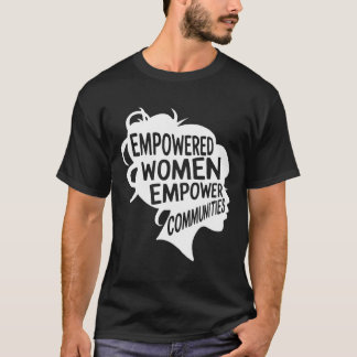 Frauenrechtlerinnen - Votis für die Machtgemeinsch T-Shirt
