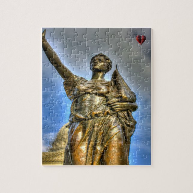 Frauenrechtsstatue Wisconsin Puzzle (Vertikal)