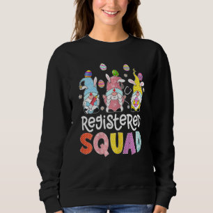 Frauenregister Squad Bunny Gnome Eggs Jagen N Sweatshirt