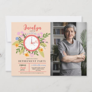 Frauenruhestand aus dem Foto des Blumenkohls der U Einladung