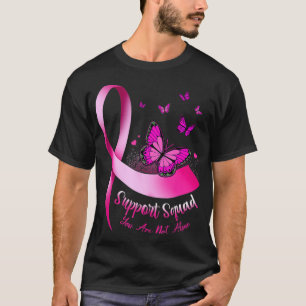 Frauenschmetterlingsunterstützung Brustkrebs-Krieg T-Shirt