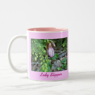 Frauenschuh 2 zweifarbige tasse