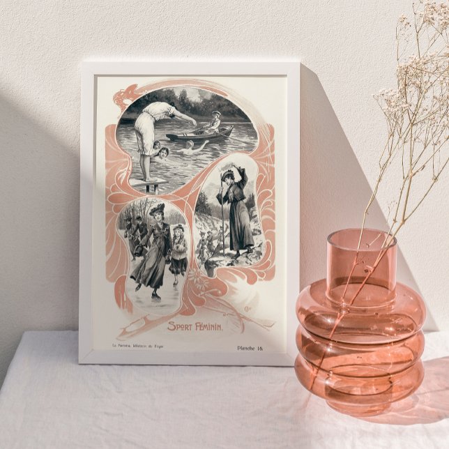 Frauensport und Fitness im Viktorianischen Zeitalt Poster (Von Creator hochgeladen)