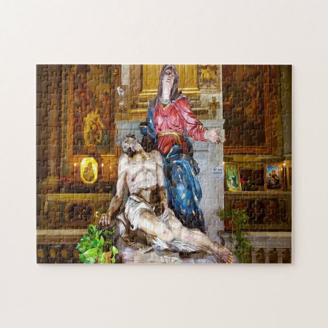 Frauenstatue . puzzle (Horizontal)