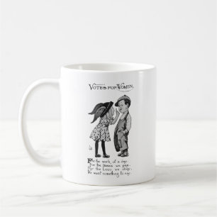 Frauenstimmen Kaffeetasse