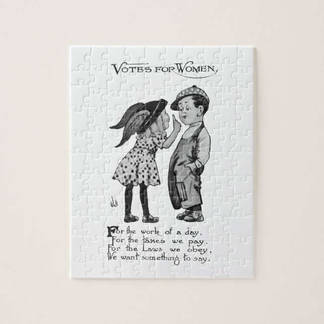 Frauenstimmen Puzzle (Vertikal)