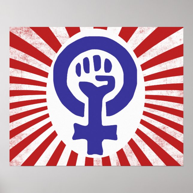 Frauensymbol Poster (Vorne)