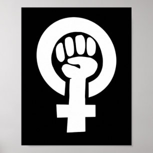 Frauensymbol Poster
