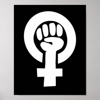 Frauensymbol Poster
