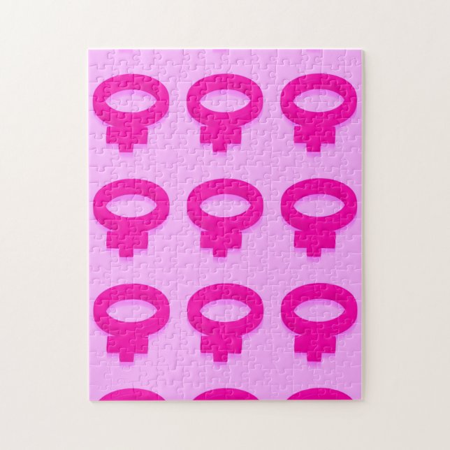 FRAUENSYMBOL PUZZLE (Vertikal)