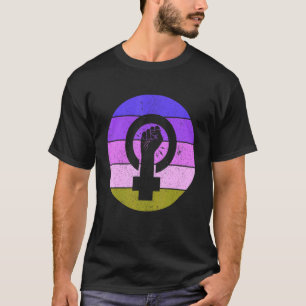 Frauensymbolische Gleichberechtigung - Femini T-Shirt