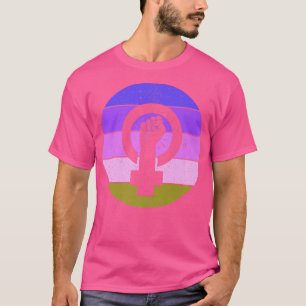 Frauensymbolische Gleichberechtigung - Femini T-Shirt
