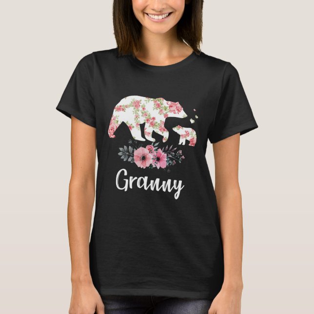 Frauentag Granny Bear  T-Shirt (Vorderseite)