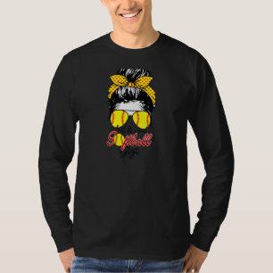 Frauentag Loud & Proud Softball Gigi Mes T-Shirt