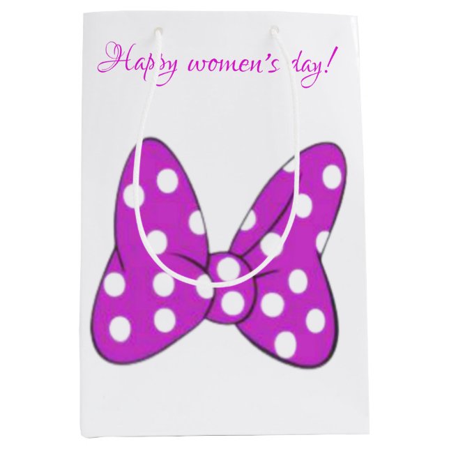 Frauentag Mittlere Geschenktüte (Vorderseite)