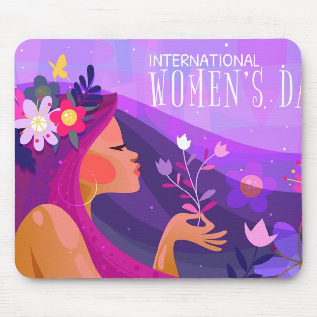 Frauentag, Power und Ermächtigung Mousepad (Vorne)