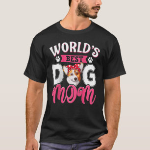 Frauentags Beste Corgi-Hundemutter Muttertag T-Shirt