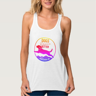 Frauentank - Regenbogen-Logo Tank Top